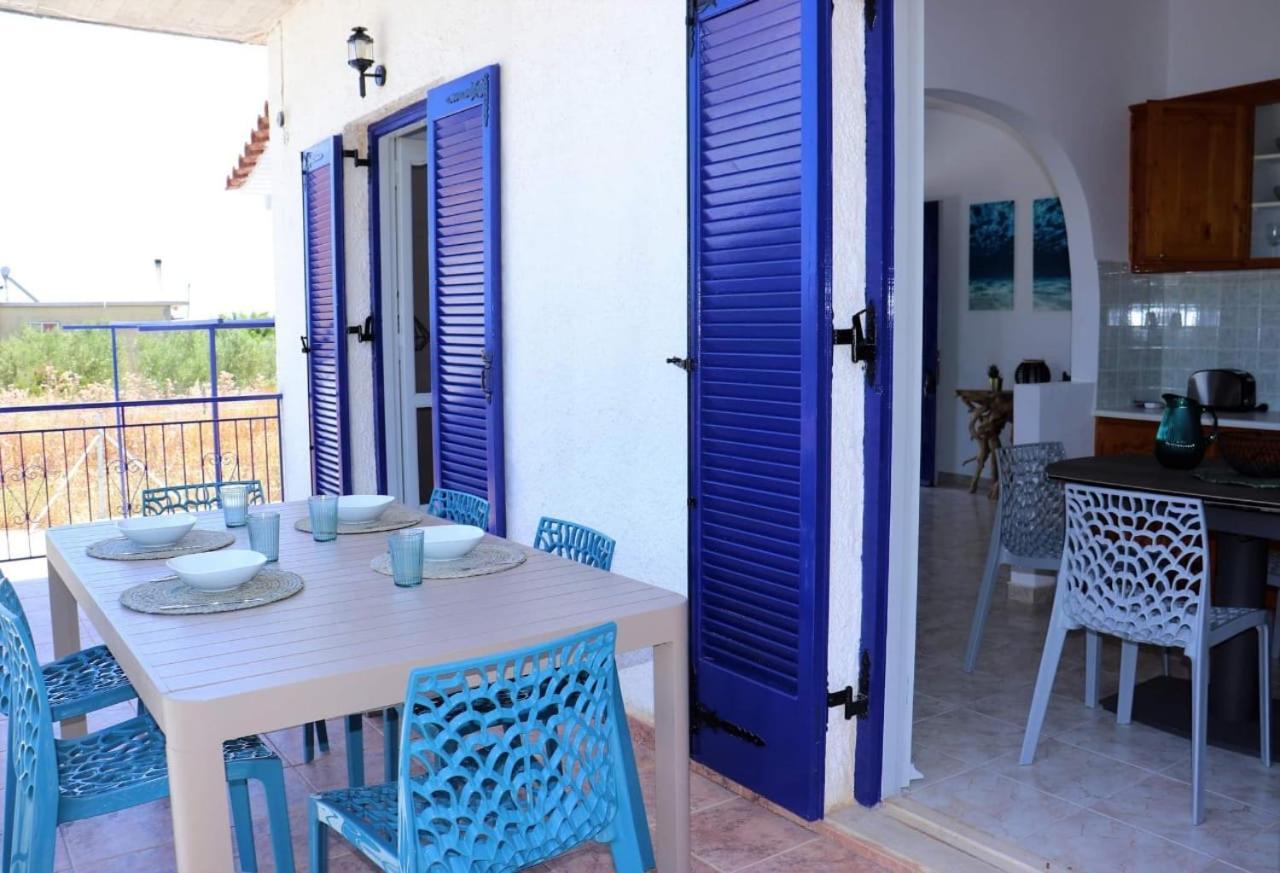 Villa Blue Cocoon - Chrani Messinia Peloponnese- Sea View 800 M From Beach Exterior photo