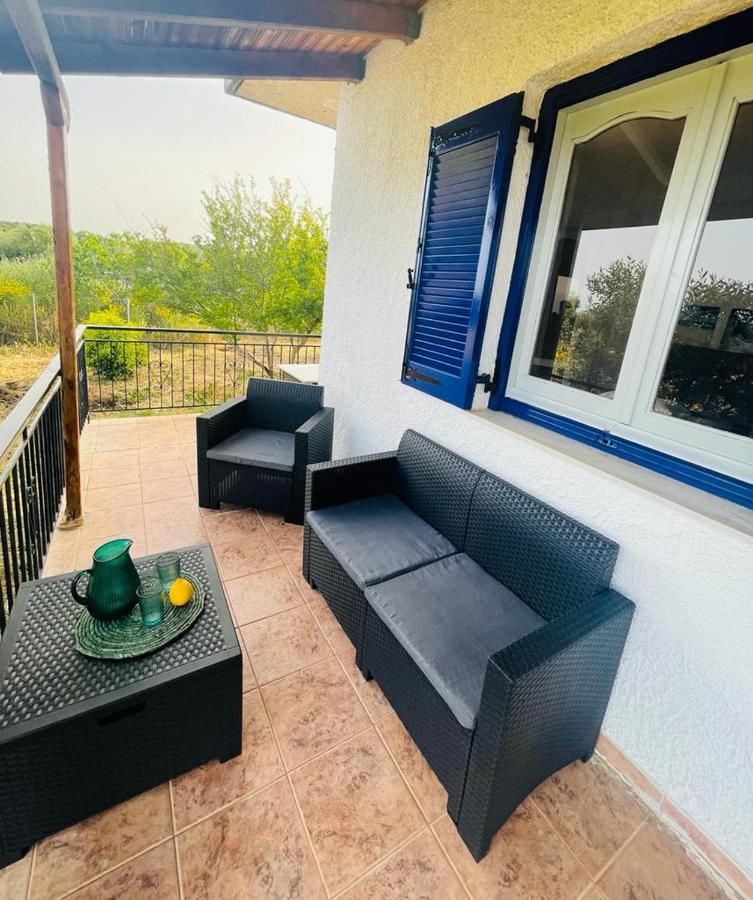 Villa Blue Cocoon - Chrani Messinia Peloponnese- Sea View 800 M From Beach Exterior photo