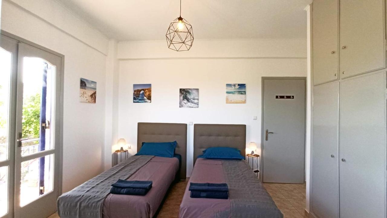Villa Blue Cocoon - Chrani Messinia Peloponnese- Sea View 800 M From Beach Exterior photo