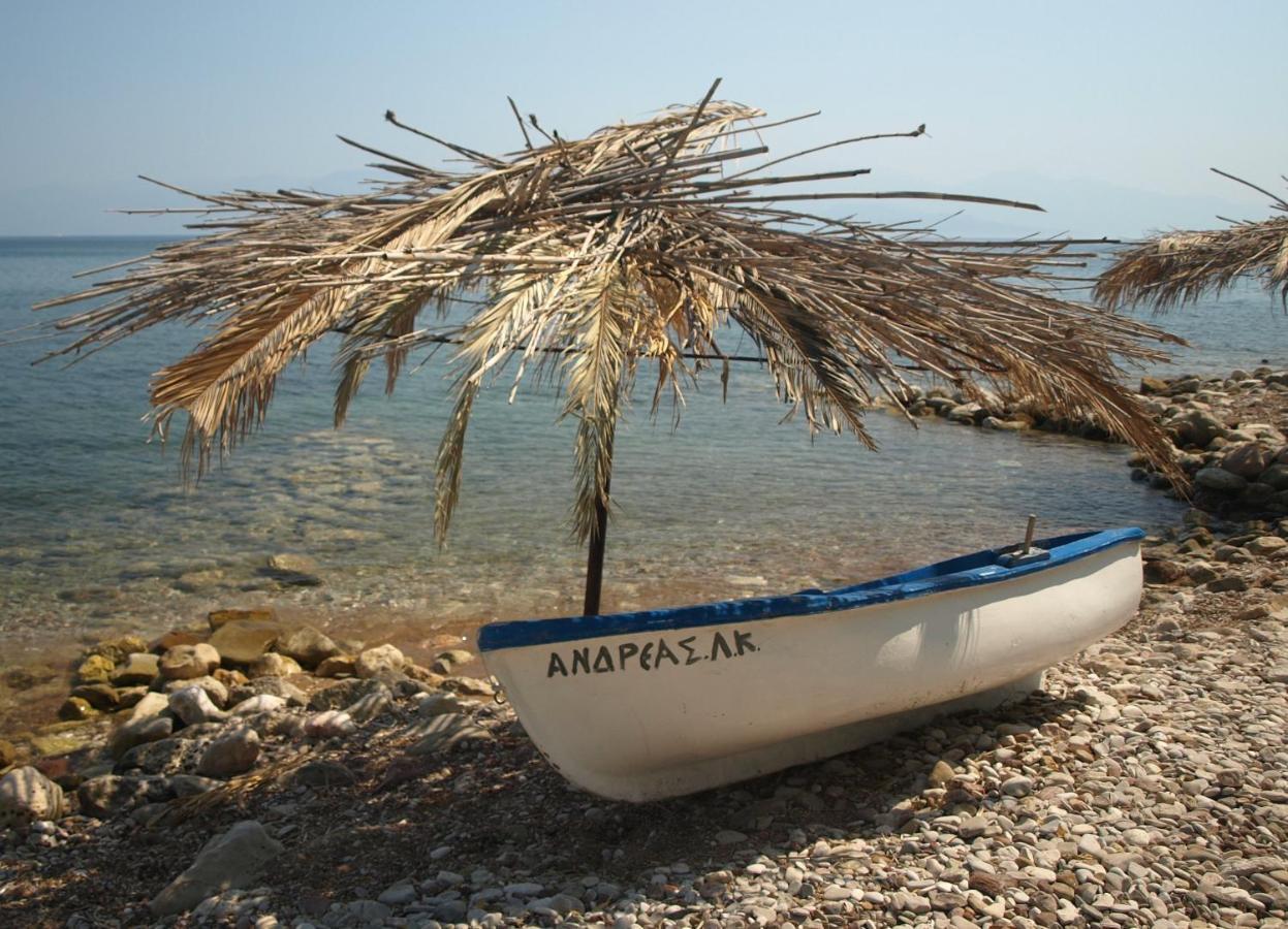 Villa Blue Cocoon - Chrani Messinia Peloponnese- Sea View 800 M From Beach Exterior photo