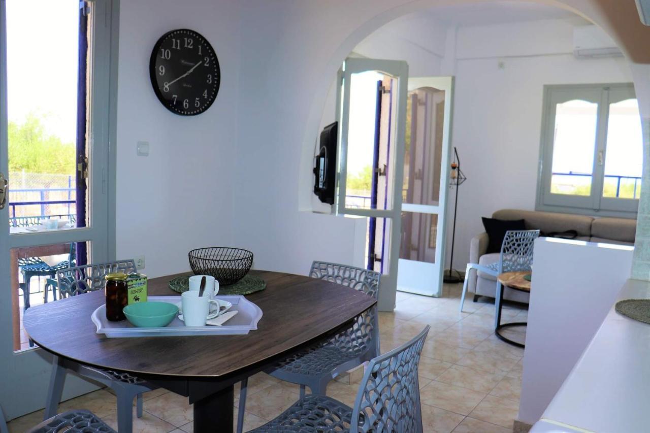 Villa Blue Cocoon - Chrani Messinia Peloponnese- Sea View 800 M From Beach Exterior photo