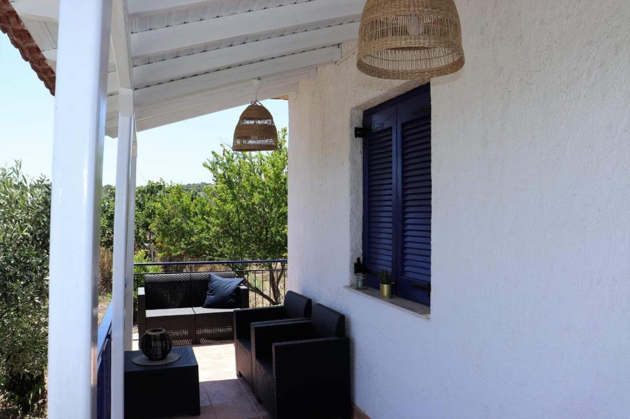 Villa Blue Cocoon - Chrani Messinia Peloponnese- Sea View 800 M From Beach Exterior photo