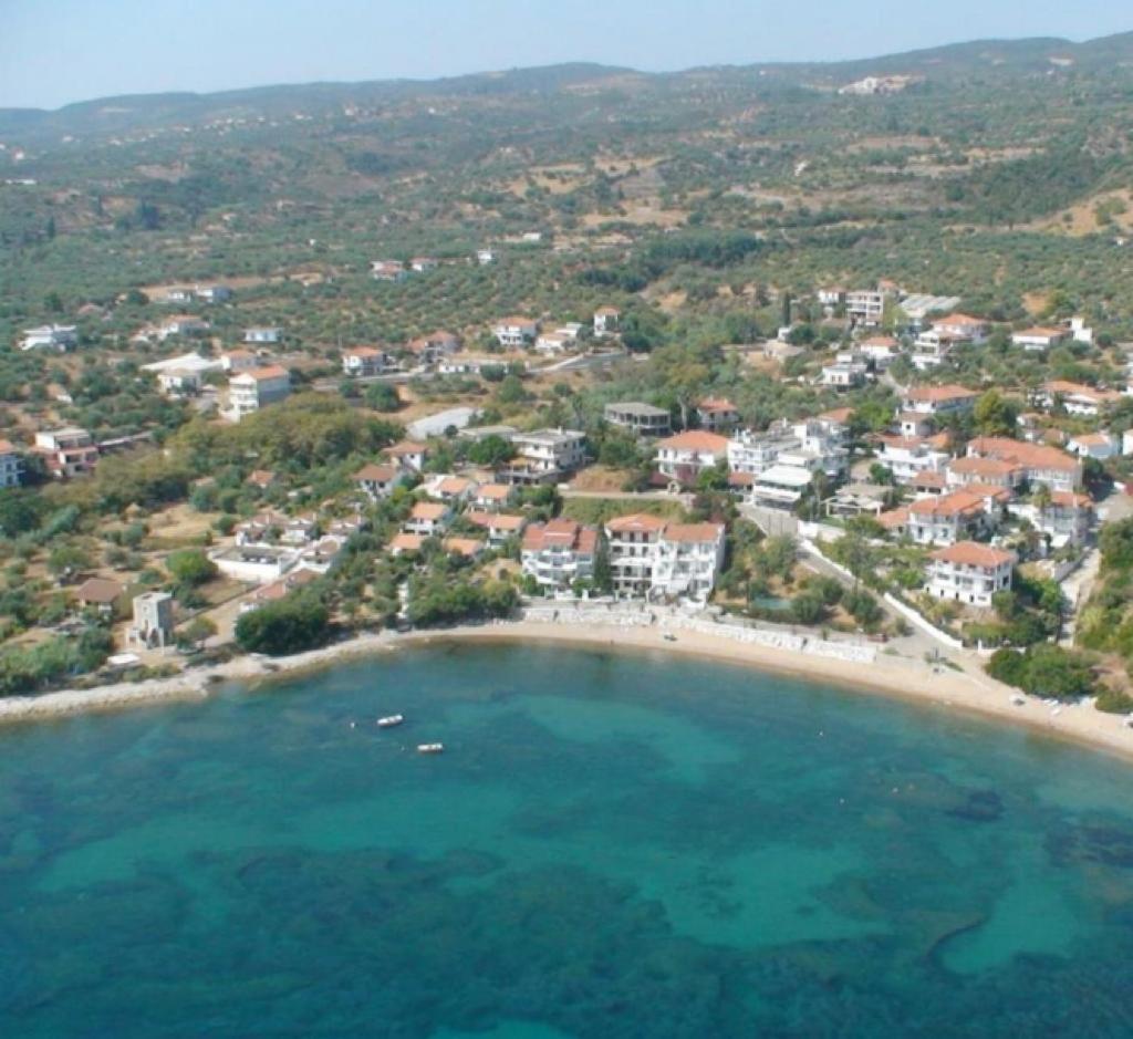 Villa Blue Cocoon - Chrani Messinia Peloponnese- Sea View 800 M From Beach Exterior photo